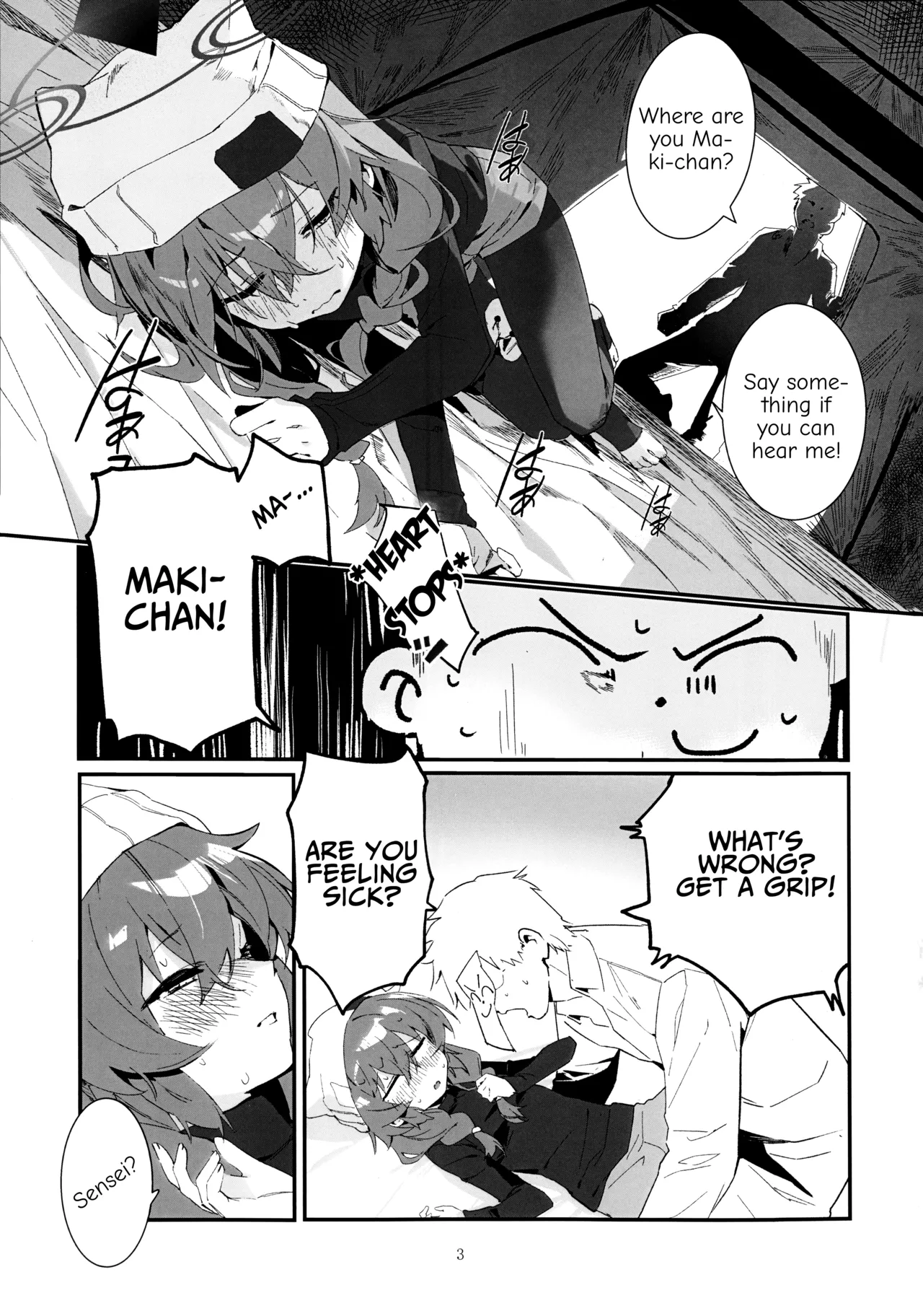 Hentai Manga Comic-Maki was bitten by a snake!?-Read-2